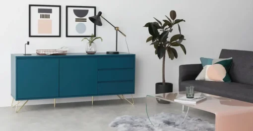 Aparador Elona – Azul Cerceta