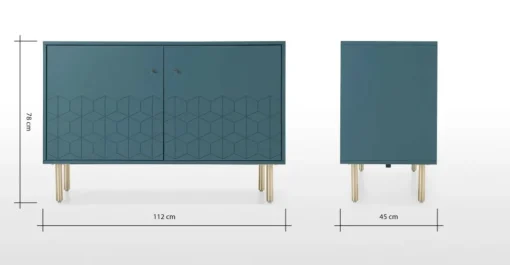 Aparador Hedra – Azul Cerceta