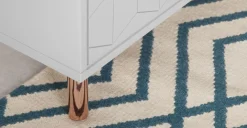 Aparador Hedra – Gris y cobre