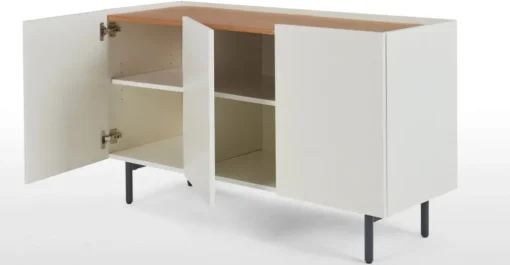 Aparador Mino – Roble y gris