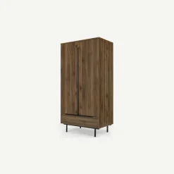 Armario Damien – Efecto Walnut Black