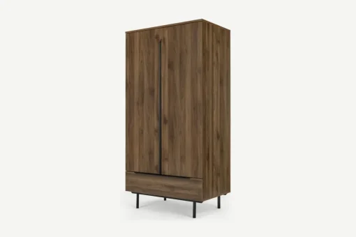 Armario Damien – Efecto Walnut Black