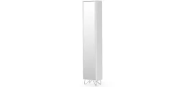 Armario de baño Elona – Blanco y cromo