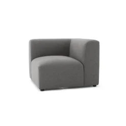 Asiento Esquinero Modular Juno – Gris Marga