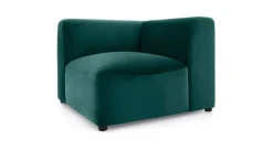 Asiento Esquinero Modular Juno – Azul Espuma de Mar
