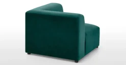 Asiento Esquinero Modular Juno – Azul Espuma de Mar