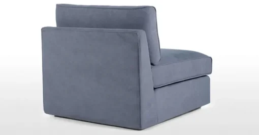 Asiento Modular con Funda Extraíble Trent – Azul Lavado