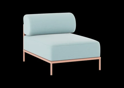 Asiento Modular Noah Con Respaldo