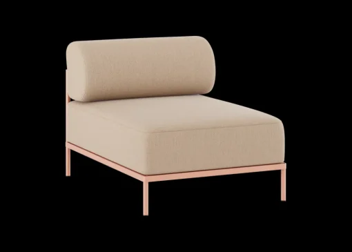 Asiento Modular Noah Con Respaldo