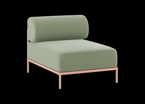 Asiento Modular Noah Con Respaldo