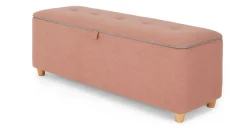 Banco Burcot – Rosa y gris