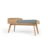 Banco con almacenaje Jenson – Roble