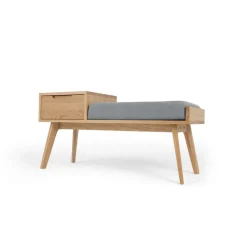 Banco con almacenaje Jenson – Roble