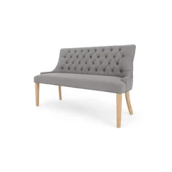 Banco de comedor Flynn – Gris grafito