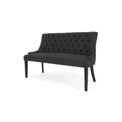 Banco de comedor Flynn – Negro noche