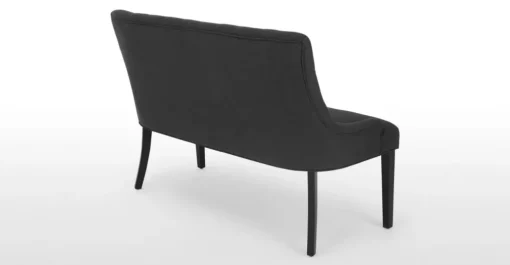 Banco de comedor Flynn – Negro noche