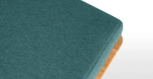Banco Jenson – Roble y azul mineral