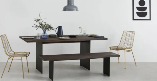 Banco Phantom – Madera y metal
