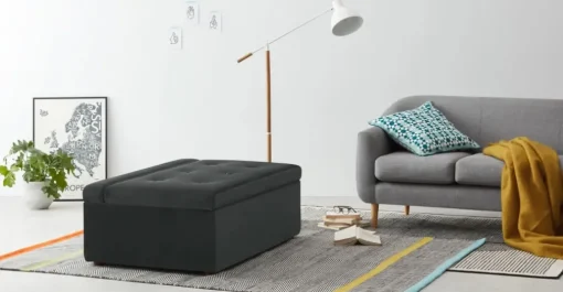 Banqueta Ilma Gris Medianoche