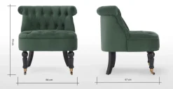 Butaca Bouji – Verde Olmo