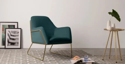 Butaca Frame – Azul Petróleo