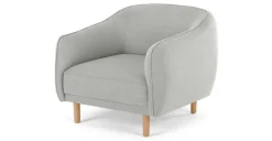 Butaca Haring – Gris Plateado