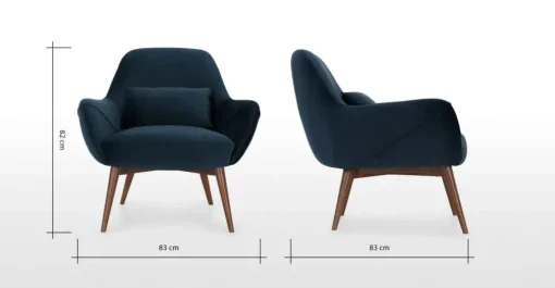 Butaca Lule Accent – Azul Zafiro