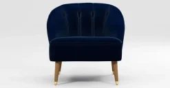 Butaca Margot – Azul Marino Oscuro