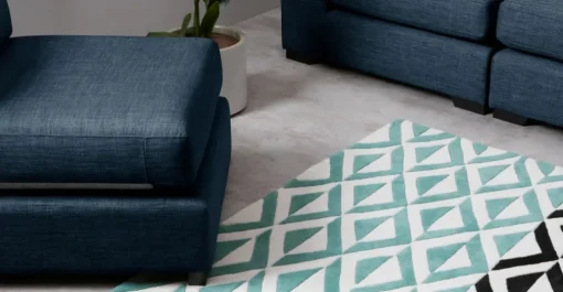 Butaca Modular Mortimer – Azul Puerto