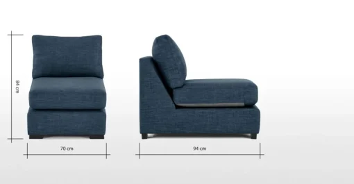 Butaca Modular Mortimer – Azul Puerto