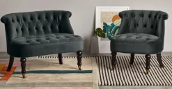 Butaca para 2 Bouji – Gris Medianoche