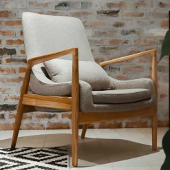 Butaca Rogers – Natural Grey