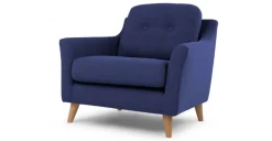 Butaca Rufus – Azul Cobalto Oscuro