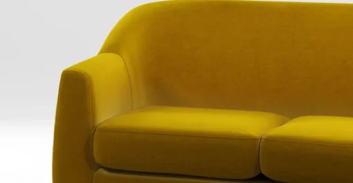 Butaca Tubby – Amarillo Azafrán
