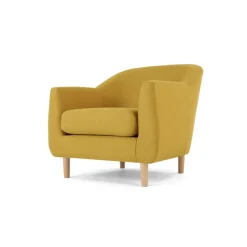 Butaca Tubby – Amarillo Mostaza
