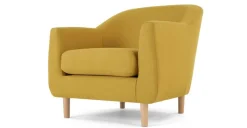 Butaca Tubby – Amarillo Mostaza