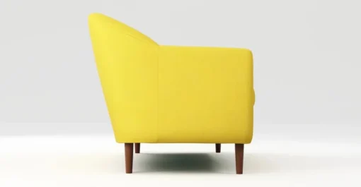Butaca Tubby – Amarillo Retro