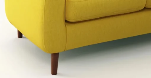 Butaca Tubby – Amarillo Retro
