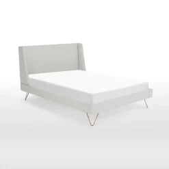 Cama Elona – Tejido Gris Nieve