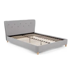 Cama Europea Burcot – Gris