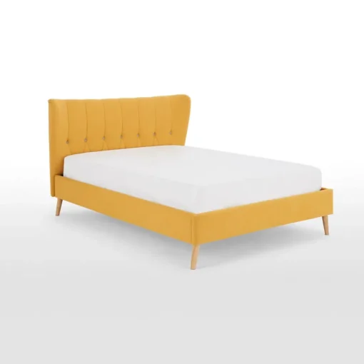 Cama Europea Charley – Amarillo Yema