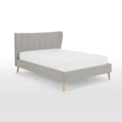 Cama Europea Charley – Gris Granizo