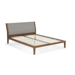 Cama Europea Lansdowne – Nogal y Gris Garza