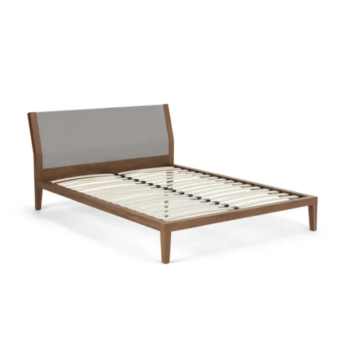 Cama Europea Lansdowne – Nogal y Gris Garza