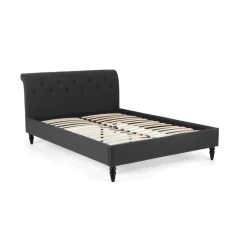Cama Europea Linnell – Gris Gainsboro