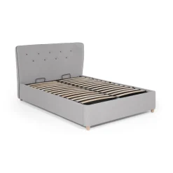 Cama Europea Otomana Burcot – Gris