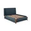 Cama Europea Roscoe con Cajones de Almacenamiento – Azul Egeo