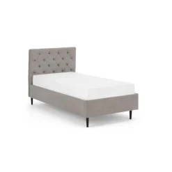 Cama Individual Skye – Gris Lechuza
