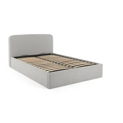 Cama Otomana Besley – Gris Claro