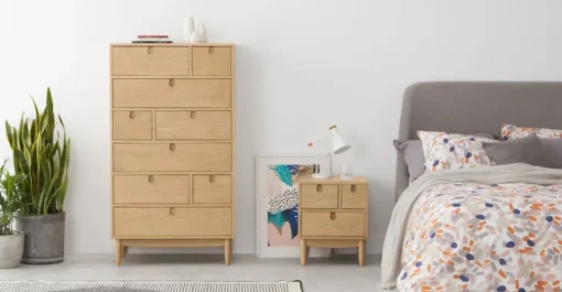 Cómoda Alta Penn – Roble